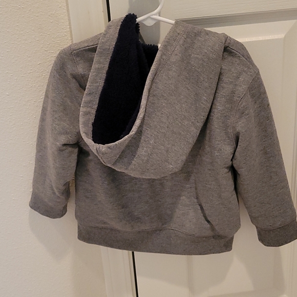 Gap Kids Zip Hoodie Sweatshirt Sweater Fur Sherpa - Picture 6 of 6